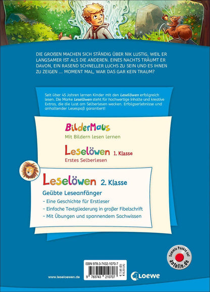 Loewe Verlag Leselöwen 2. Klasse - Die Magie des Tierwandlers (Deutsch, 2022, Anni Möwenthal, Loewe Erstlesebücher, Philipp Ach)