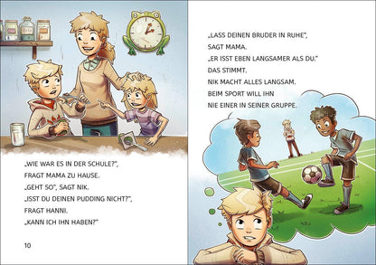 Loewe Verlag Leselöwen 2. Klasse - Die Magie des Tierwandlers (Deutsch, 2022, Anni Möwenthal, Loewe Erstlesebücher, Philipp Ach)