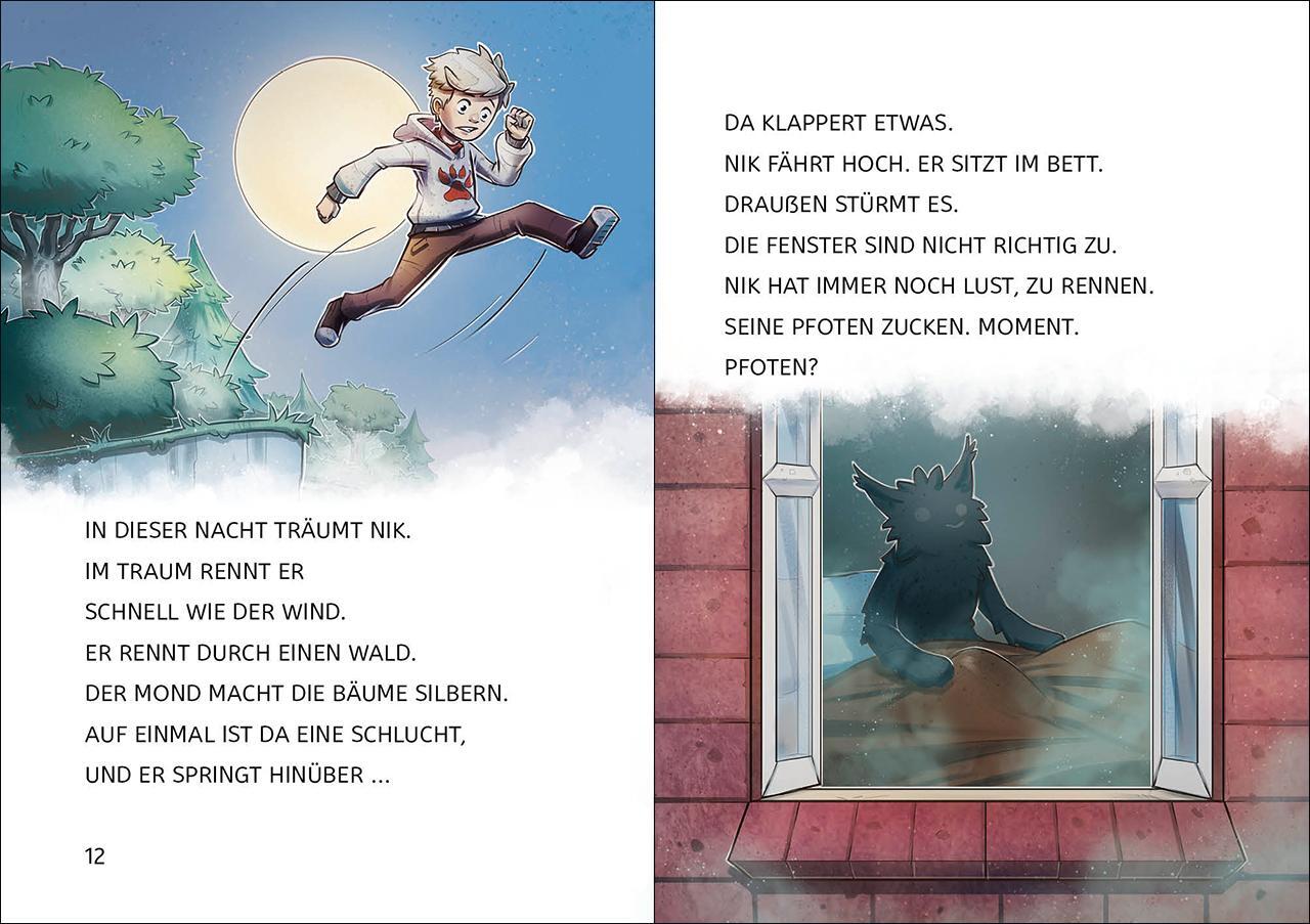 Loewe Verlag Leselöwen 2. Klasse - Die Magie des Tierwandlers (Deutsch, 2022, Anni Möwenthal, Loewe Erstlesebücher, Philipp Ach)
