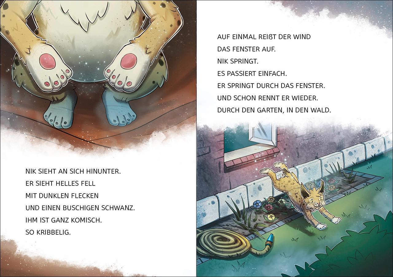 Loewe Verlag Leselöwen 2. Klasse - Die Magie des Tierwandlers (Deutsch, 2022, Anni Möwenthal, Loewe Erstlesebücher, Philipp Ach)