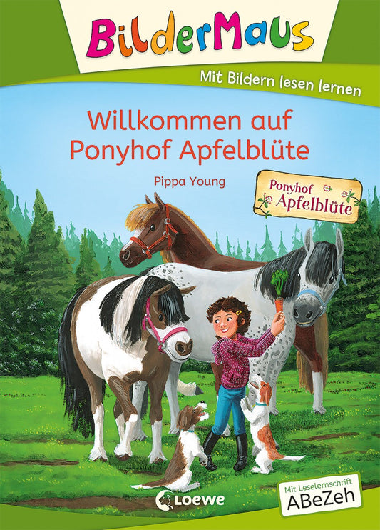 Loewe Verlag Bildermaus - Willkommen auf Ponyhof Apfelblüte (Deutsch, 2022, Pippa Young, Isabelle Göntgen, Loewe Erstlesebücher, Anna Taube)