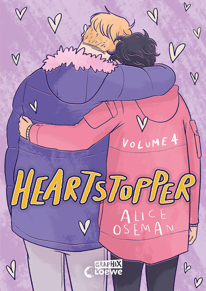 Loewe Verlag Heartstopper Volume 4 (deutsche Hardcover-Ausgabe) (Deutsch, 2022, Alice Oseman, Vanessa Walder)
