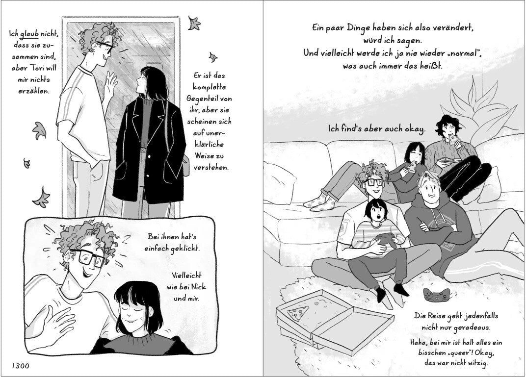 Loewe Verlag Heartstopper Volume 4 (deutsche Hardcover-Ausgabe) (Deutsch, 2022, Alice Oseman, Vanessa Walder)