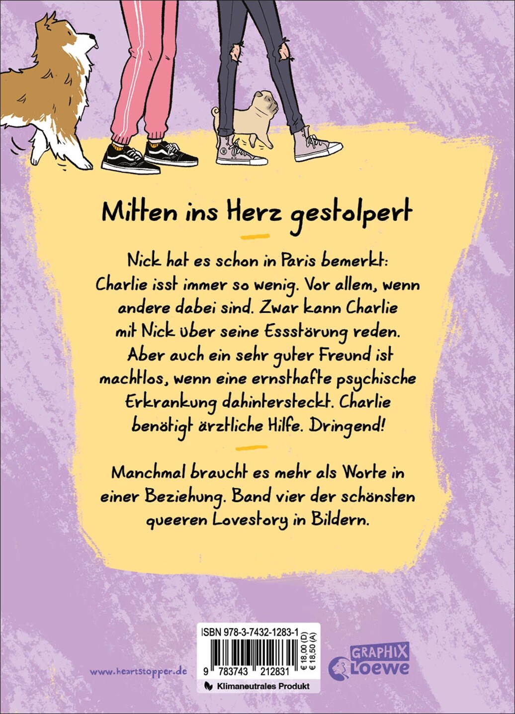 Loewe Verlag Heartstopper Volume 4 (deutsche Hardcover-Ausgabe) (Deutsch, 2022, Alice Oseman, Vanessa Walder)