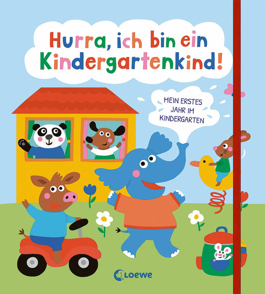 Loewe Verlag Hurra, ich bin ein Kindergartenkind! (Deutsch, 2022, Nastja Holtfreter, Loewe Eintragbücher)