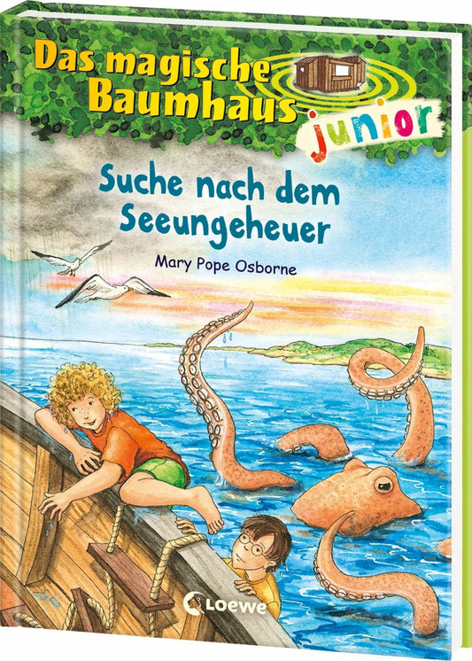 Loewe Das magische Baumhaus junior (Band 36) - Suche nach dem Seeungeheuer (Deutsch, 2024, Mary Pope Osborne, Jutta Knipping, Loewe Erstlesebücher)