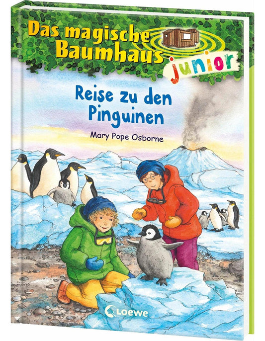 Loewe Das magische Baumhaus junior (Band 37) - Reise zu den Pinguinen (Deutsch, 2024, Mary Pope Osborne, Jutta Knipping, Loewe Erstlesebücher)