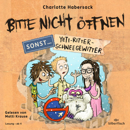 Hörbuch Hamburg Yeti-Ritter-Schneegewitter (Charlotte Habersack, Matti Krause, Deutsch)