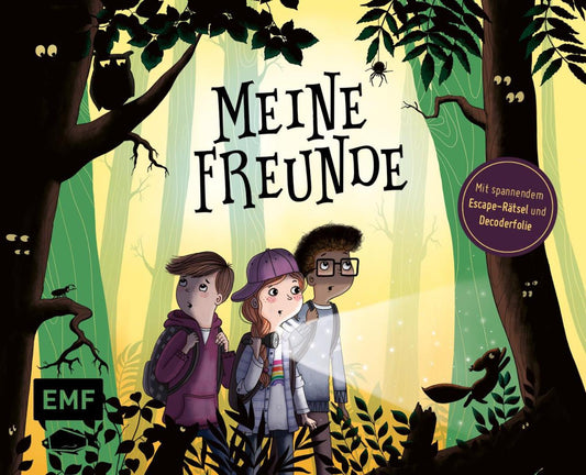 Edition Fischer Meine Freunde - Das Freundebuch mit schaurig-spannendem Escape-Rätsel (Deutsch, 2021, Monika Parciak)
