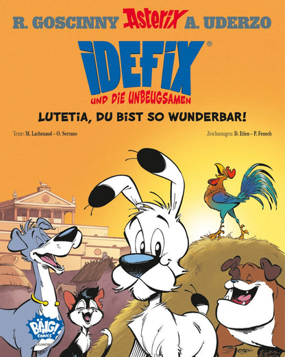 Egmont V Idefix 3: Lutetia, du bist so wunderbar (Deutsch, 2022, René Goscinny, Philippe Fenech, Klaus Jöken, David Etien, Albert Uderzo)