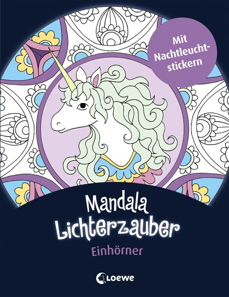 Loewe Verlag Mandala-Lichterzauber - Einhörner