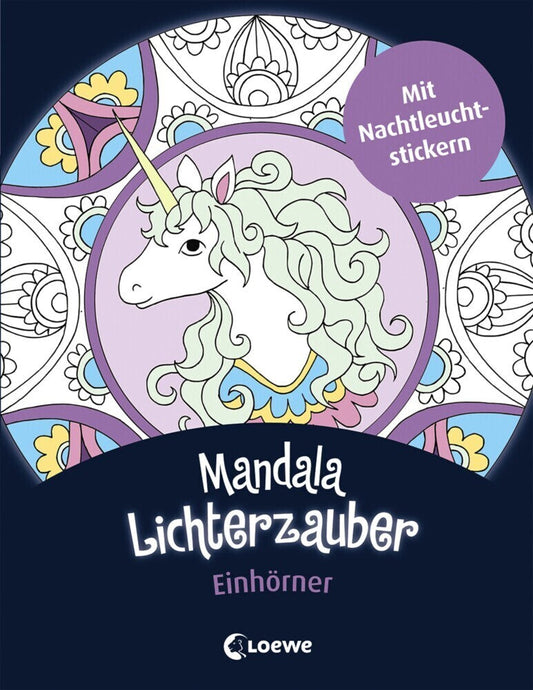 Loewe Verlag Mandala-Lichterzauber - Einhörner