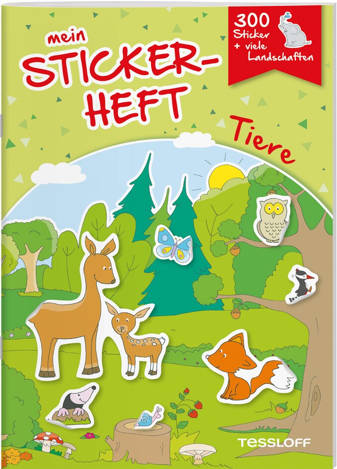 Tessloff Mein Stickerheft. Tiere