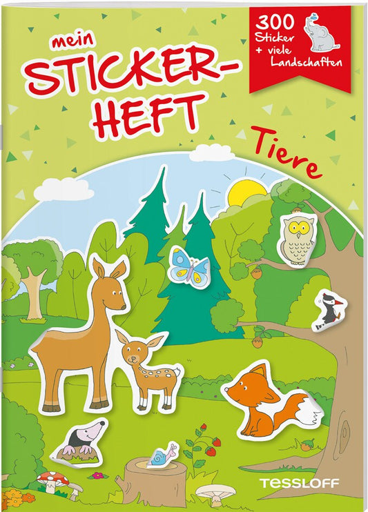 Tessloff Mein Stickerheft. Tiere