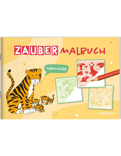 Tessloff Zaubermalbuch. Tierkinder