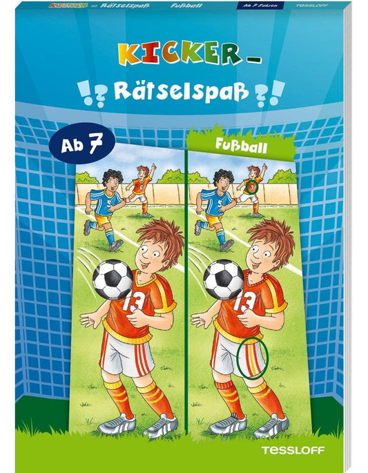 Tessloff Kicker-Rätselspass. Fussball (Deutsch, 2022, Stefan Lohr)