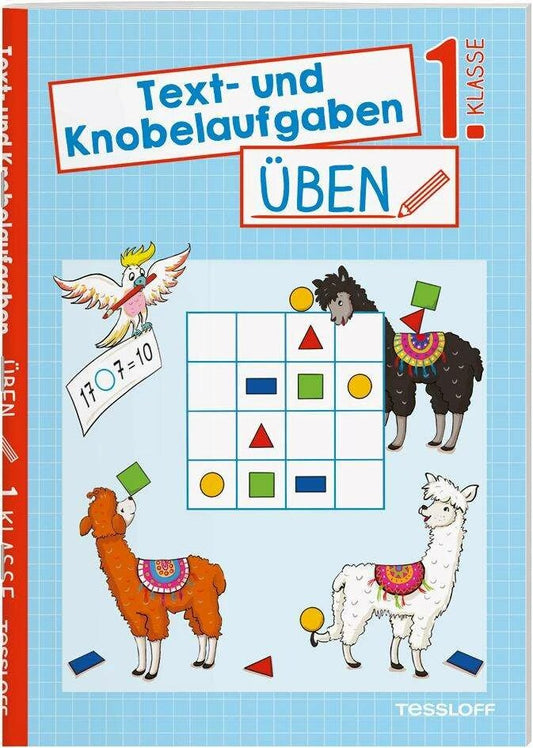 Tessloff Text- und Knobelaufgaben üben. 1. Klasse (Deutsch, 2024, Claudia Heine, Kirstin Gramowski)
