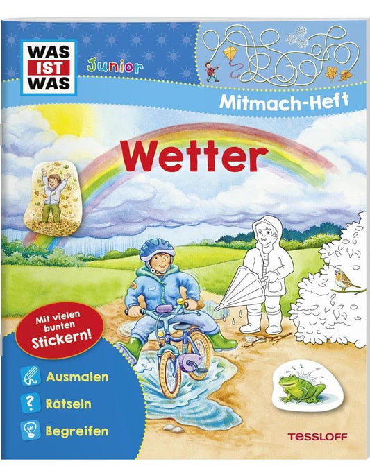 Tessloff WAS IST WAS Junior Mitmach-Heft Wetter (Deutsch, 2022, Lisa Herden, Katja Kiefer, Hans-Günther Döring, Oliver Teschner)