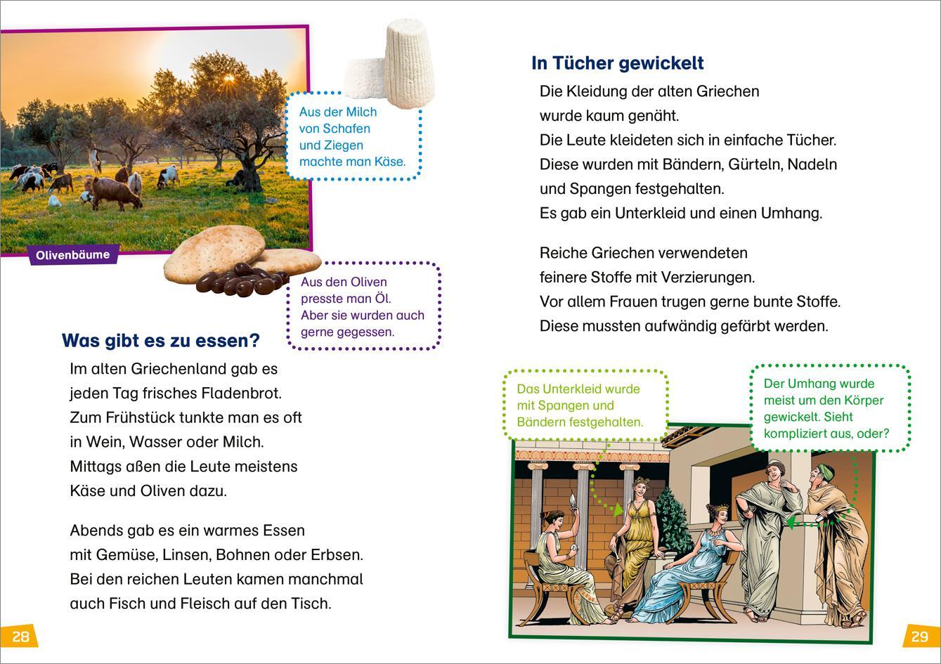 Tessloff WAS IST WAS Erstes Lesen Band 25. Die alten Griechen (Deutsch, 2023, Christina Braun, Ruth Koch)