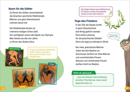 Tessloff WAS IST WAS Erstes Lesen Band 25. Die alten Griechen (Deutsch, 2023, Christina Braun, Ruth Koch)