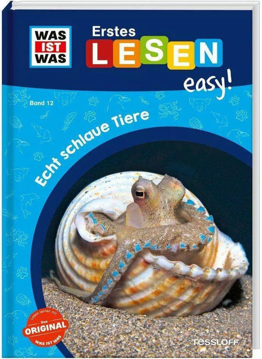 Tessloff WAS IST WAS Erstes Lesen easy! Band 12. Echt schlaue Tiere (Deutsch, 2023, Sonja Meierjürgen, Marie Gerstner)