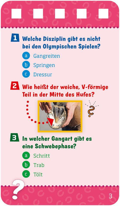 Tessloff WAS IST WAS Quiz Pferde (Deutsch, 2022, Lorena Lehnert)