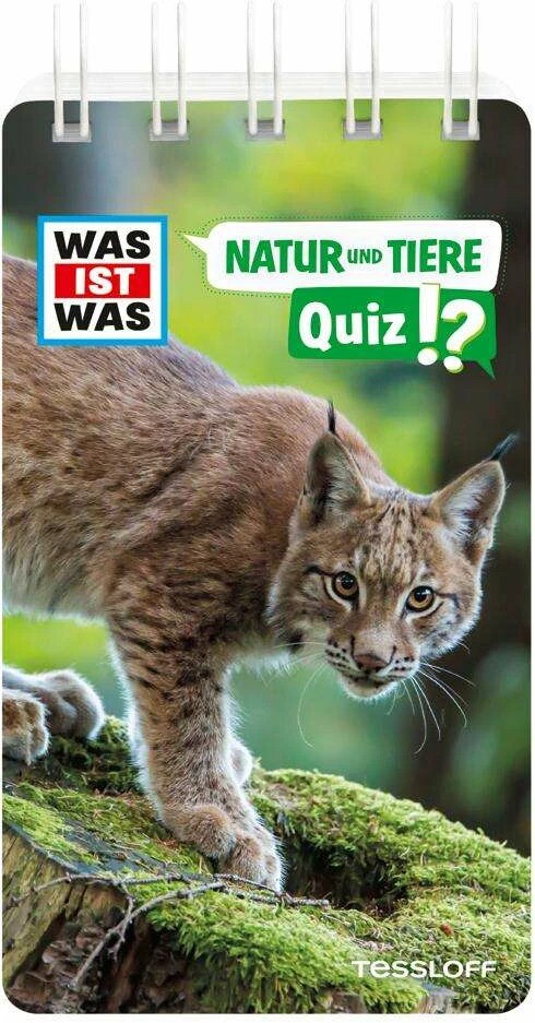 Tessloff WAS IST WAS Quiz Natur und Tiere (Deutsch, 2024, Tessloff Verlag Ragnar Tessloff GmbH & Co.KG)