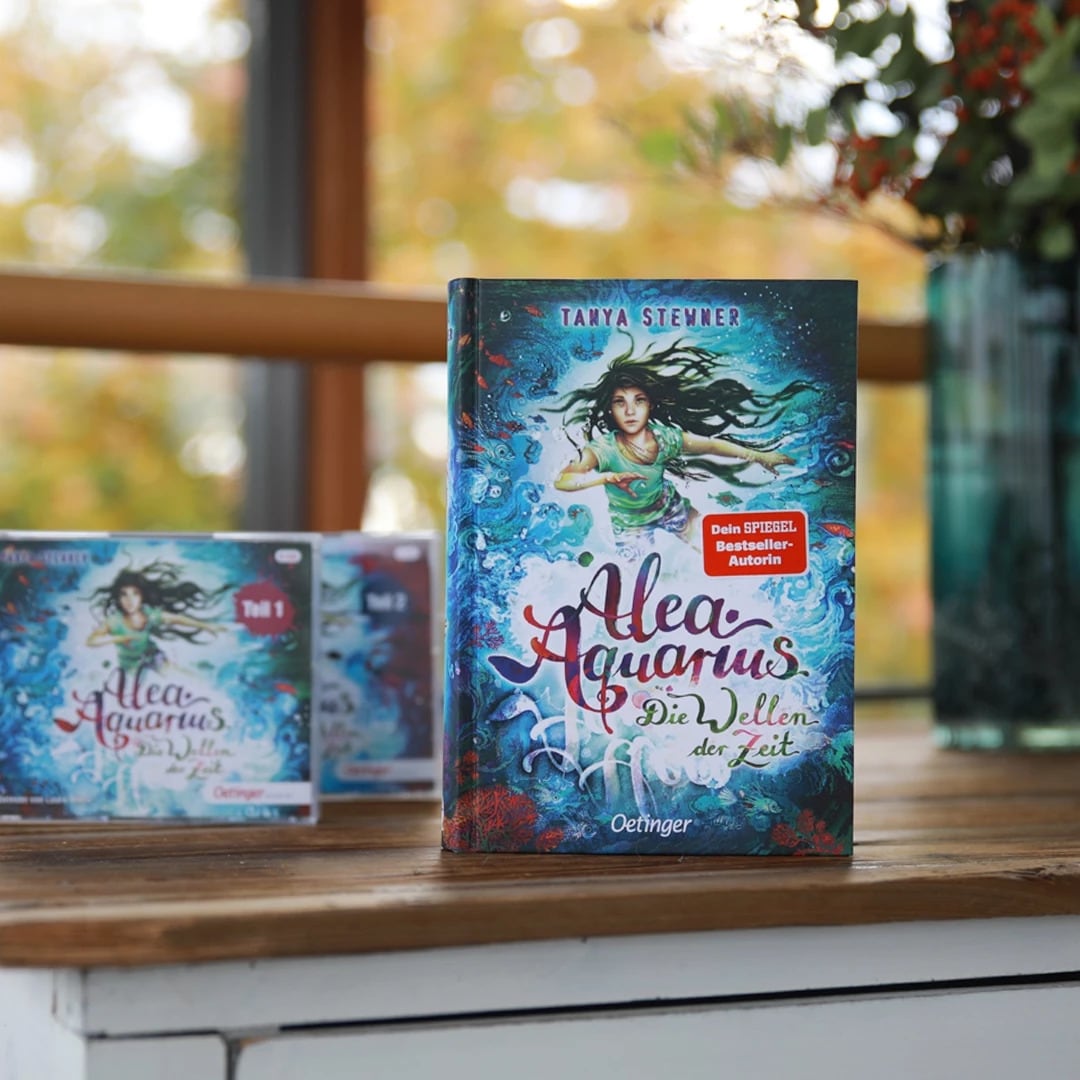 Oetinger Alea Aquarius 8. Die Wellen der Zeit (Deutsch, 2022, Tanya Stewner)