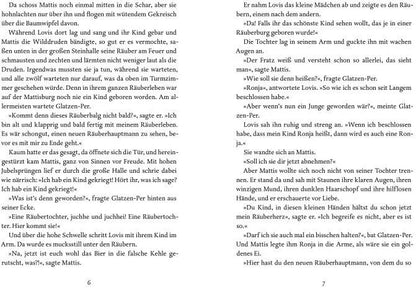 Oetinger Ronja, Räubertochter (Deutsch, 1982, Astrid Lindgren)