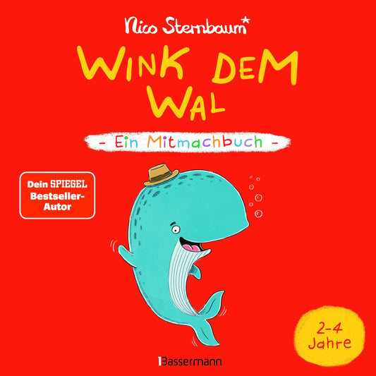 Penguin Random House Wink dem Wal - Ein Mitmachbuch zum Schütteln, Schaukeln, Pu (Deutsch, 2023, Nico Sternbaum)