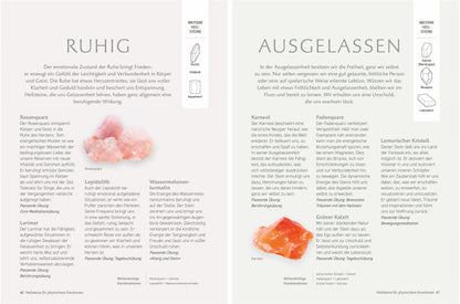 Heilsteine für die Seele - Mit der Kraft der Kristalle zu emotionalem Gleichgewicht