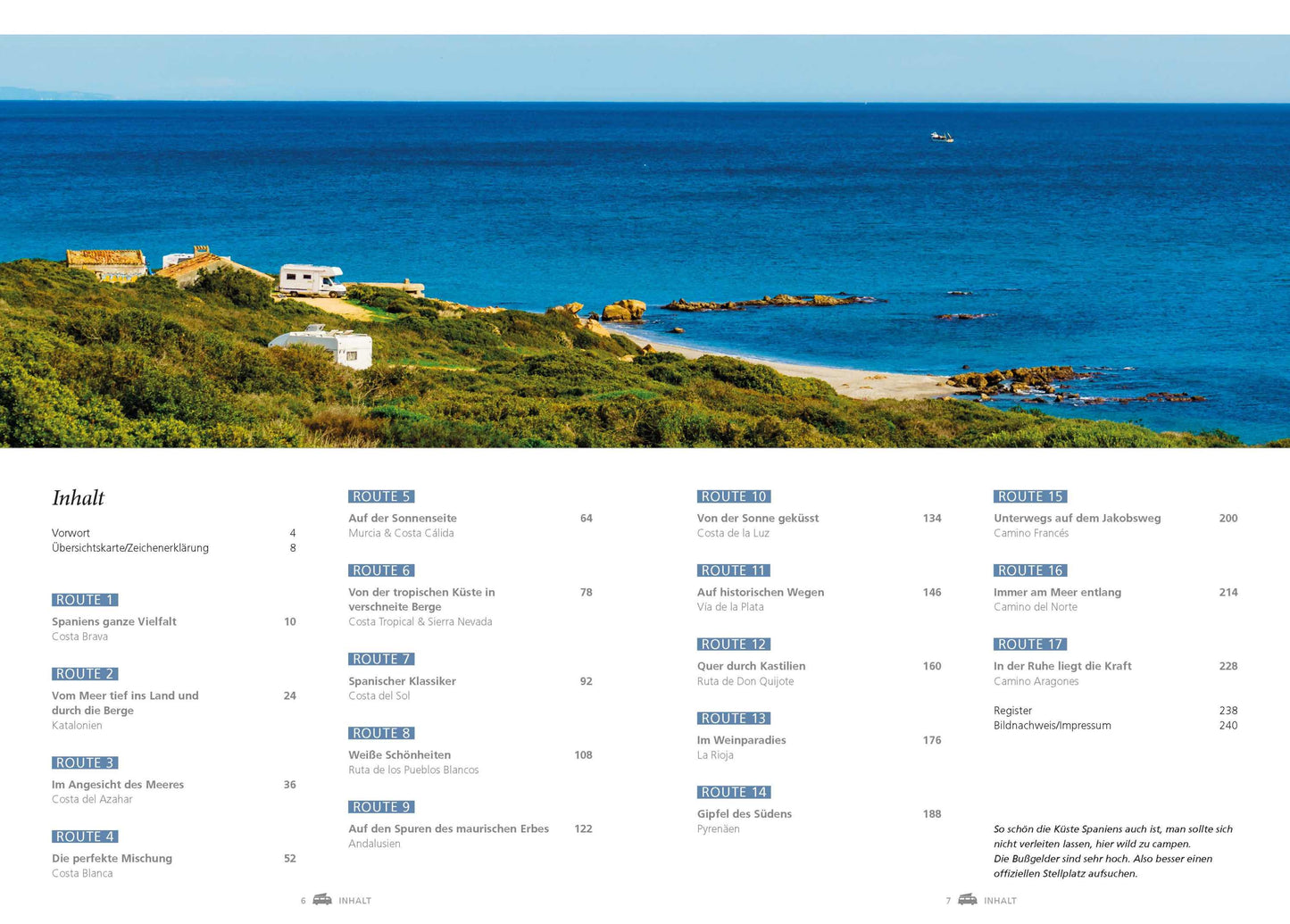 Mit dem Wohnmobil durch Spanien