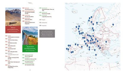 Reisen auf Schienen - Aussergewöhnliche Stopps, Superlative, Zuglegenden