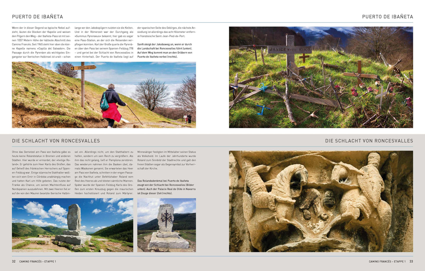 Jakobsweg - Pilgern auf Camino Francés, Camino Aragonés und Camino del Norte