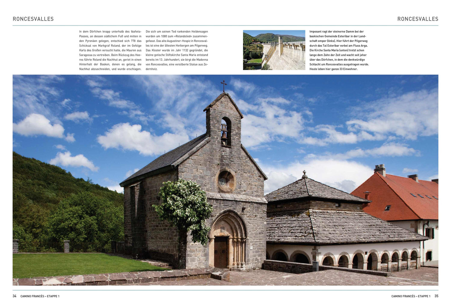 Jakobsweg - Pilgern auf Camino Francés, Camino Aragonés und Camino del Norte