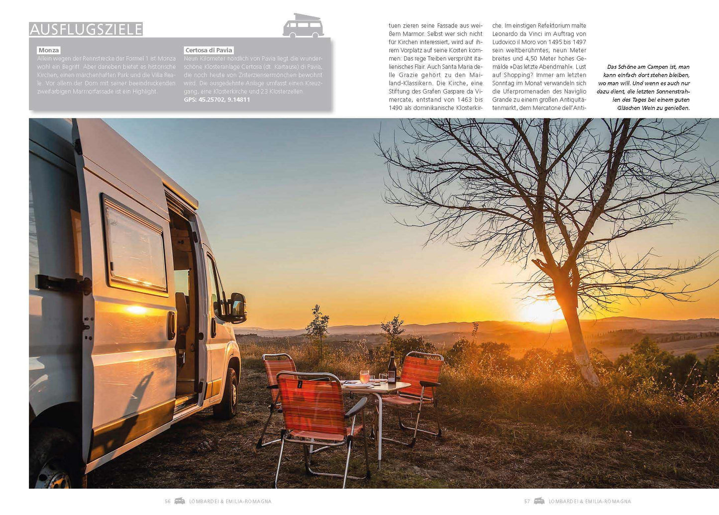 Mit dem Wohnmobil durch Italien