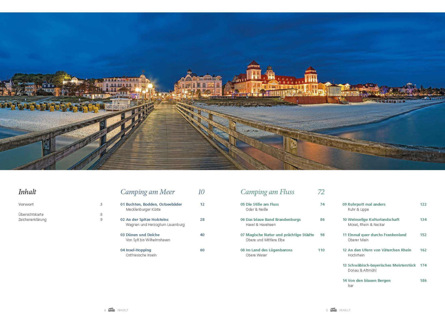 Mit dem Wohnmobil durch Deutschland - Camping am Wasser