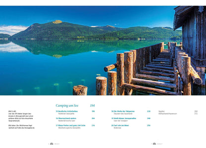 Mit dem Wohnmobil durch Deutschland - Camping am Wasser