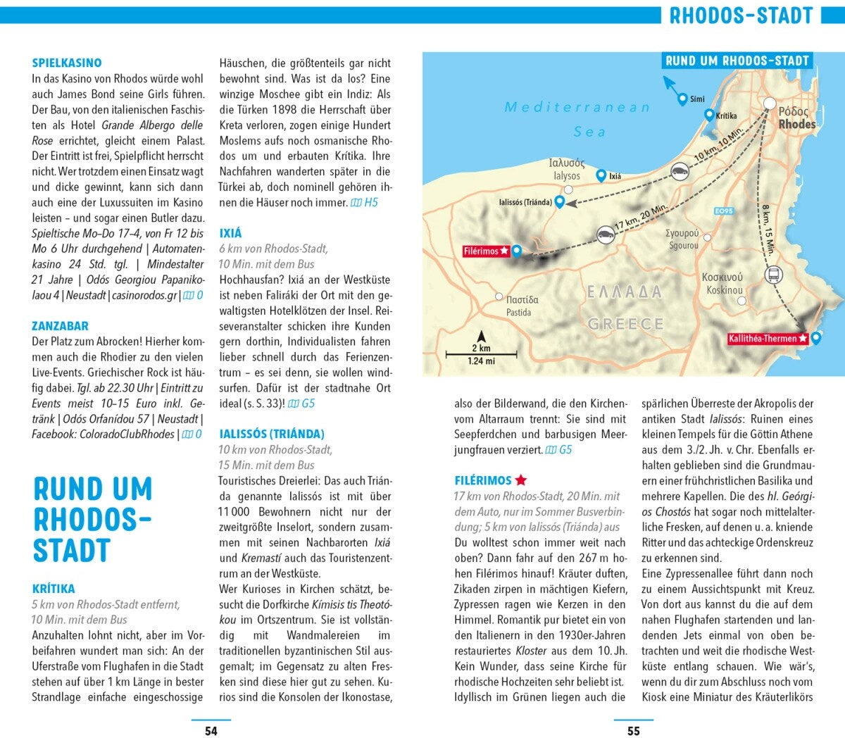 Marco Polo Reiseführer Rhodos (Deutsch, 2023, Klaus Bötig)