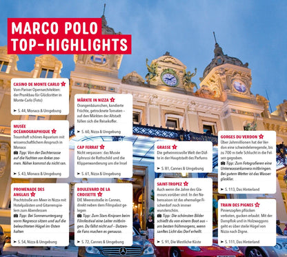 Marco Polo Reiseführer Côte d'Azur (Deutsch, 2023, Annika Joeres, Peter Bausch, Timo Lutz)