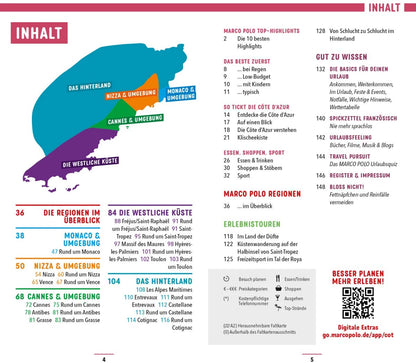 Marco Polo Reiseführer Côte d'Azur (Deutsch, 2023, Annika Joeres, Peter Bausch, Timo Lutz)