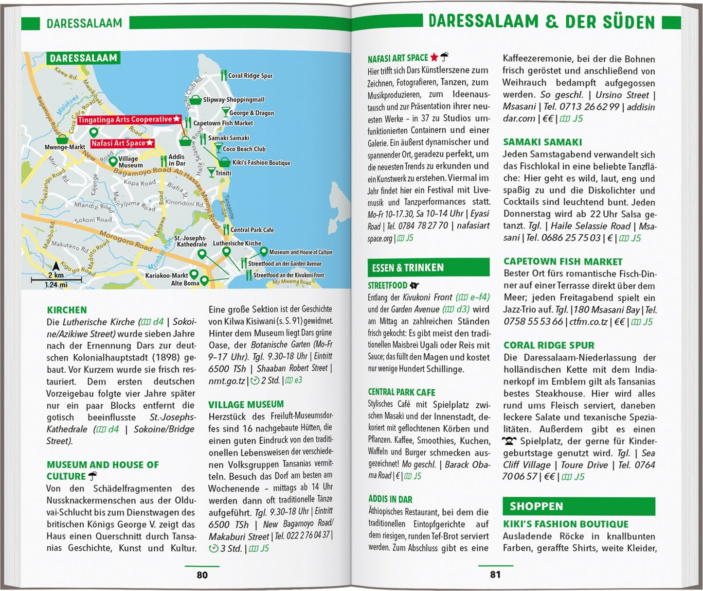 Marco Polo Reiseführer Tansania, Sansibar (Deutsch, 2024, Julia Amberger, Marc Engelhardt)