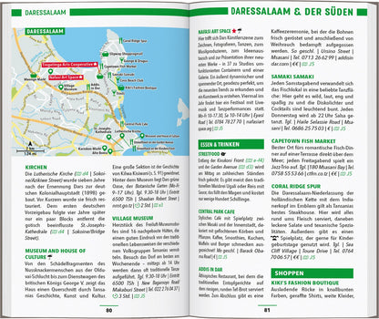 Marco Polo Reiseführer Tansania, Sansibar (Deutsch, 2024, Julia Amberger, Marc Engelhardt)