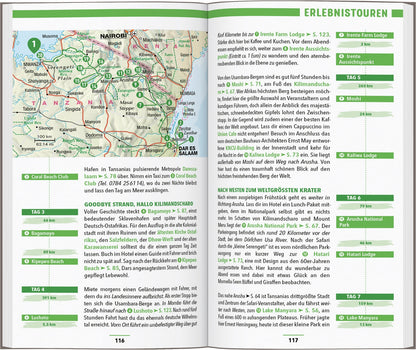 Marco Polo Reiseführer Tansania, Sansibar (Deutsch, 2024, Julia Amberger, Marc Engelhardt)