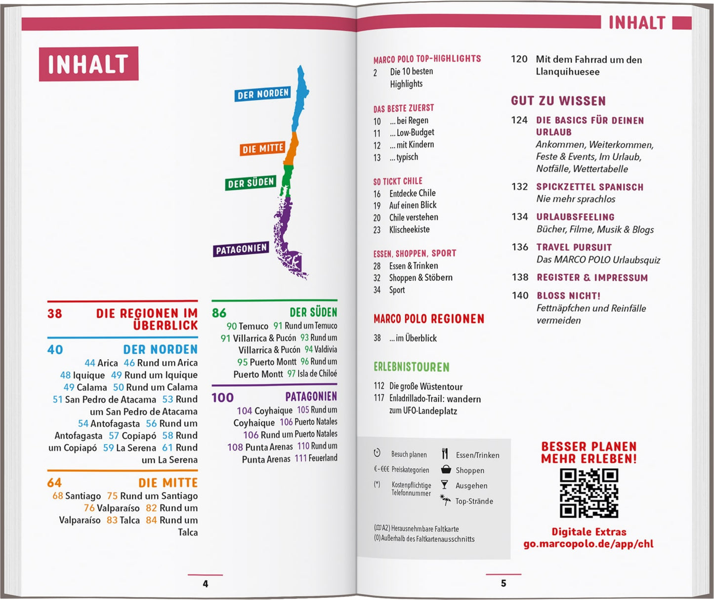 Marco Polo Reiseführer Chile (Deutsch, 2024, Malte Sieber, Sophia Boddenberg)