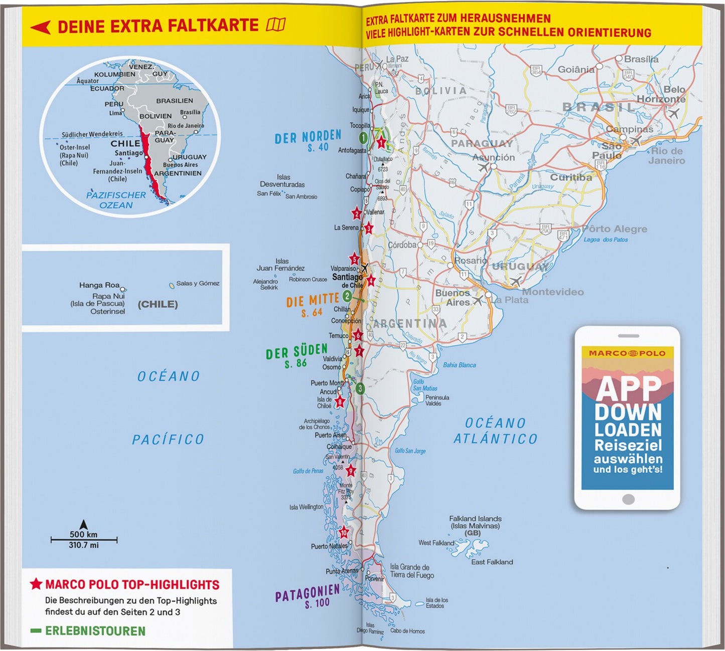 Marco Polo Reiseführer Chile (Deutsch, 2024, Malte Sieber, Sophia Boddenberg)