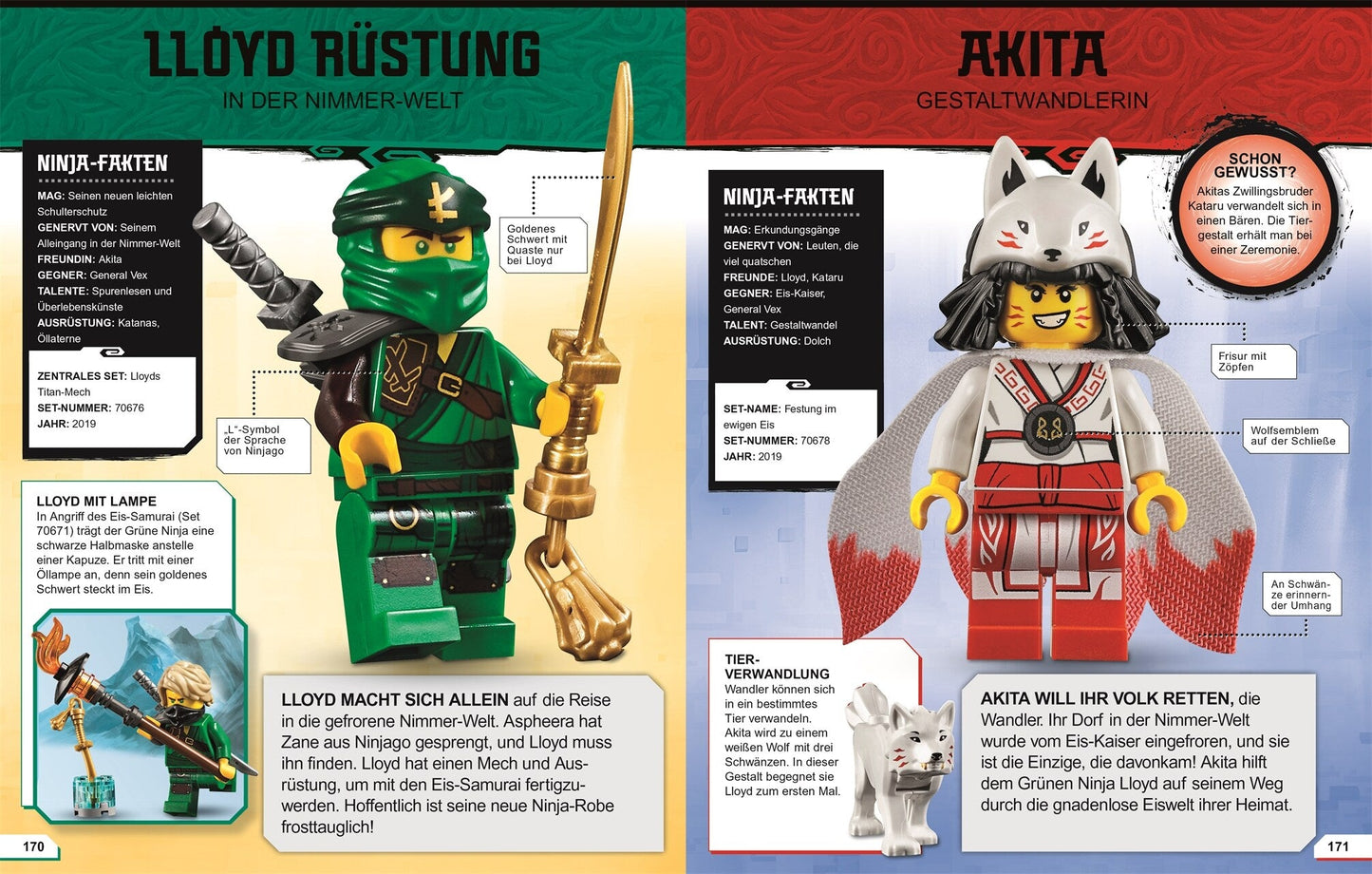 Dorling Kindersley LEGO Ninjago - Lexikon der Minifiguren (Deutsch, 2021, Simon Hugo, Claire Sipi)