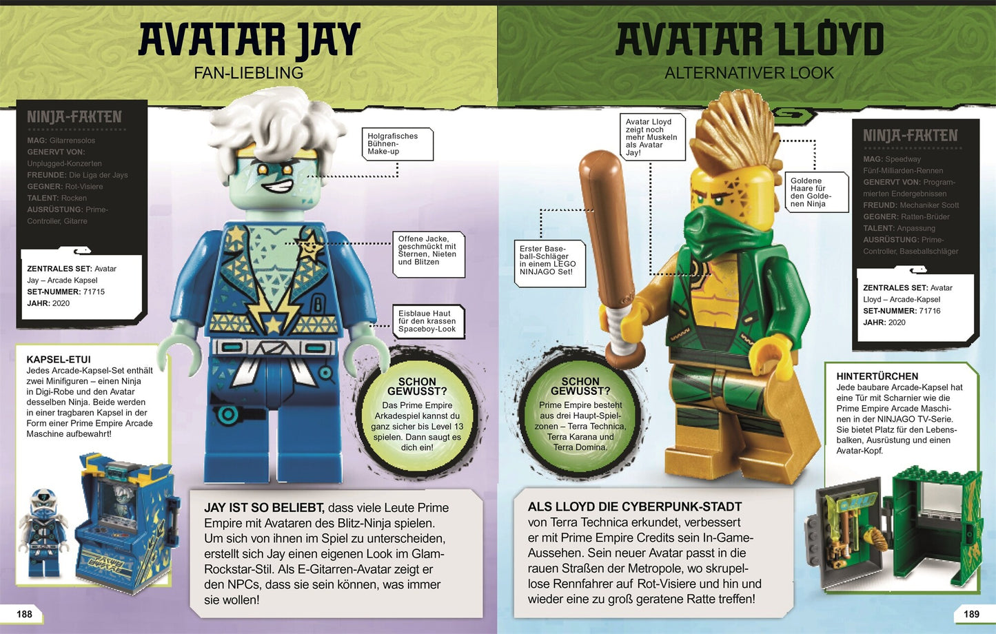 Dorling Kindersley LEGO Ninjago - Lexikon der Minifiguren (Deutsch, 2021, Simon Hugo, Claire Sipi)