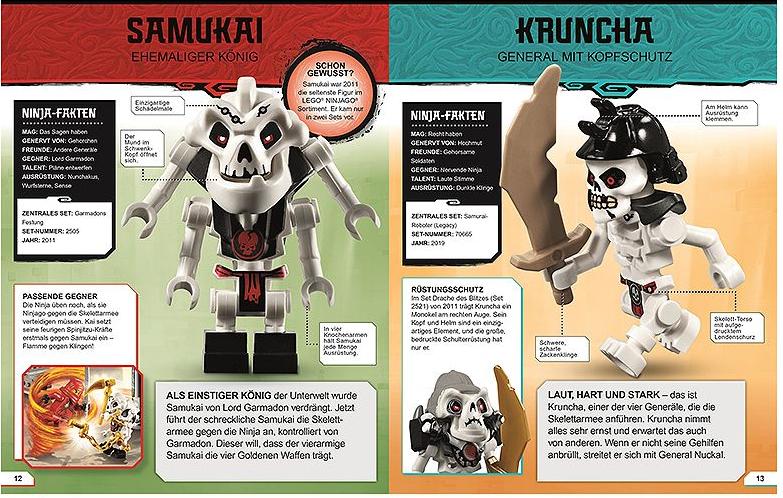 Dorling Kindersley LEGO Ninjago - Lexikon der Minifiguren (Deutsch, 2021, Simon Hugo, Claire Sipi)