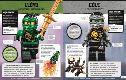 Dorling Kindersley LEGO Ninjago - Lexikon der Minifiguren (Deutsch, 2021, Simon Hugo, Claire Sipi)